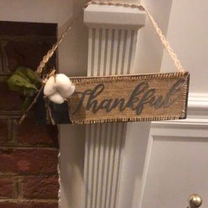 Hanging handmade decorative tag